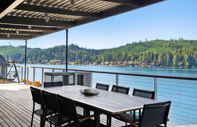 Lakefront Luxury Stunning Views Dock Hot Tub - Foto 44