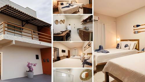 Flat 01 · Flats Japaratinga1- 200m da praia cozinha completa - Foto 1