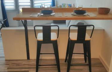 Studio Deauville-Les Marinas,vue mer et bassin - Photo 5