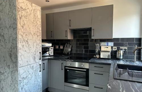 Adam Court Apartments - PE1 - Contractor Friendly - Choice of Studios or 1 Bed Apartments - Free Parking - Sofa Beds - Sky TV - Full Kitchen - Washer Dryer - WiFi - Foto 63