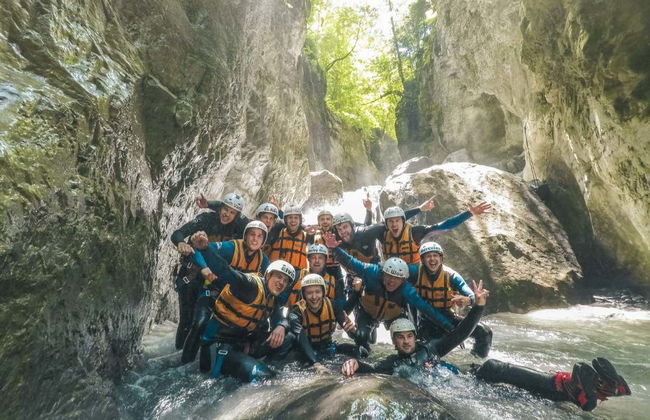 Canyoning nos Alpes suíços - Foto 2