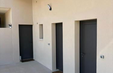 Studio 1 terrasse aperçu mer vignes - Foto 3