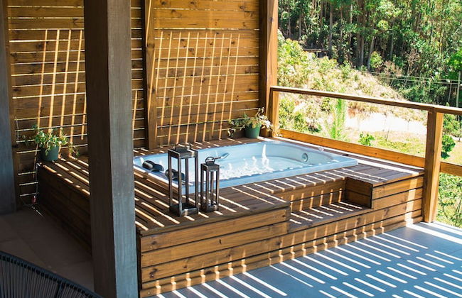 Prana Chalé com Hidromassagem na Serra - Foto 62