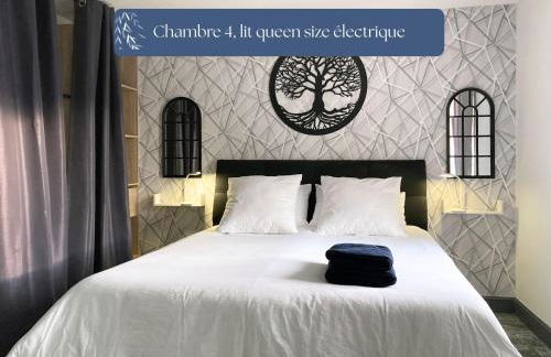 Grand Gîte Le Saule en Scie - 3 étoiles - Spa chauffé, 12 à 14 pers, jardin clos, 30 mn PuyduFou - Foto 20