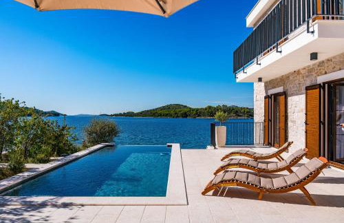 Seafront Villa Draga with heated infinity pool - Foto 89