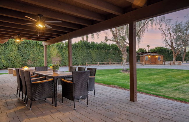 Pool, Sports Court, Game Garage, Fire Pit, & Casita Olivano Ranch by Avantstay - Foto 39