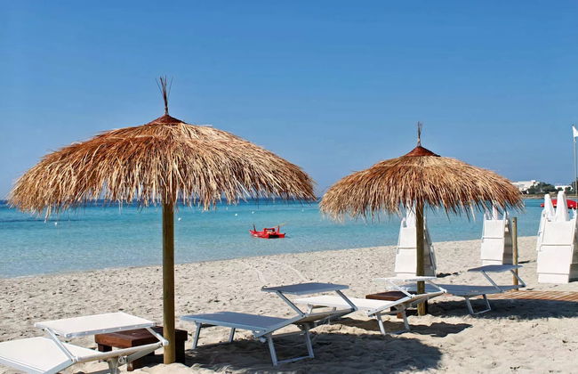 Villa Diamante Torre Lapillo With Air Conditioning, Parking And Wi-fi - Foto 20