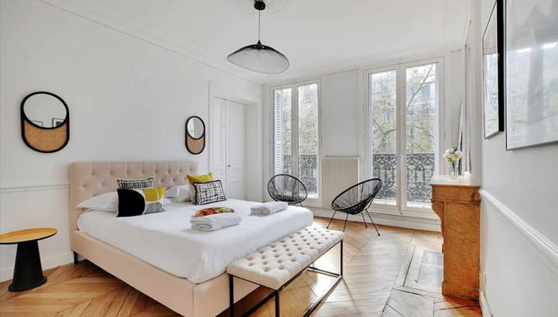Sublime Apartment Center of Paris Le Marais 3 Bdrs - Foto 4, Habitación