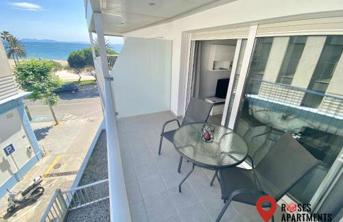 Roses Apartments Red Loft vista mar lateral - Foto 2