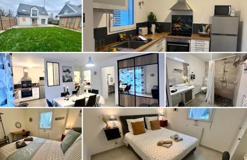 Le Belaven, Neuf, Cosy, Terrasse, jardin, Kerfany Plage, 1 à 6 pers - Foto 1