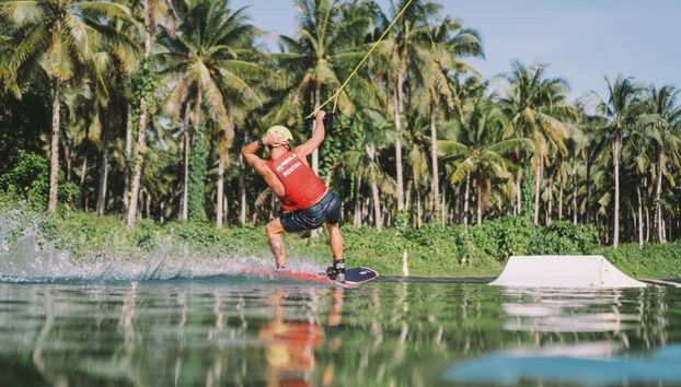 Wakeboard in style in Siargao