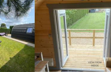 Pine Lodge Posh Glamping With Wood Fired Hot Tub & Big Lincolnshire Skies - Foto 3