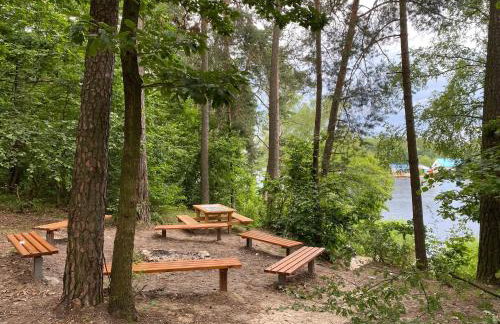 Family & Business Sauna Apartments No1 Leśny nad Zalewem Cedzyna Unikat - 3 Bedroom with Private Sauna, Bath with Hydromassage, Terrace, Garage, Catering Options - Foto 74