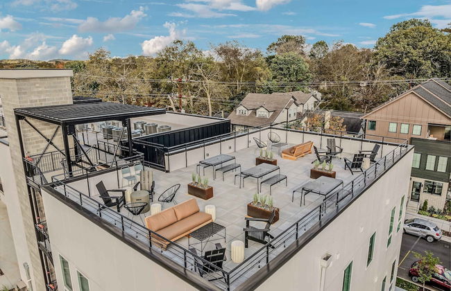 Nashville Vibes Rooftop Karaoke Fire Pit Downtown - Foto 51