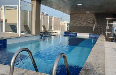 Apto Novo, Sofisticado e Aconchegante em Astúrias Guarujá - Foto 30