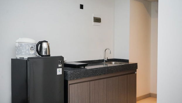 Studio Apartment With Sofa At Carstensz Residence - Foto 4, Cocina privada