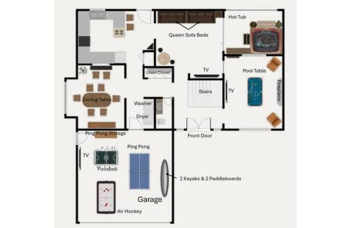 Cliff Views - Hot Tub - SUPs - Boat Parking - Sleeps 16 - Foto 40