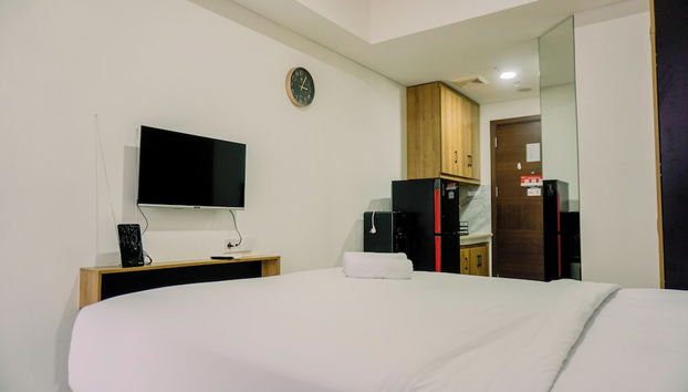 Nice And Modern Studio At 38Th Floor Pacific Garden Apartment - Foto 5, Habitación