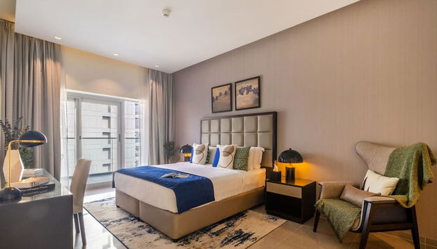 Lux 1BR Business Bay Close to Top Attractions - Foto 3, Habitación