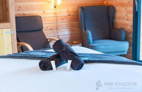 ORBIS - "Le Chalet des coteaux" - Cadre magnifique - Terrasse sans vis-à-vis - Parking privé - WiFi - Foto 6