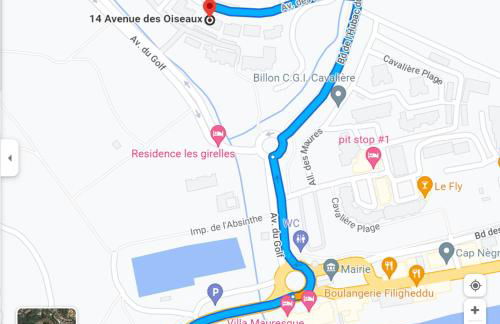 VUE MER- BEAU STUDIO - TERRASSE ABRITEE - Wi-Fi - CLIMATISATION - PARKING GRATUIT-Classé 3 étoiles - Foto 24