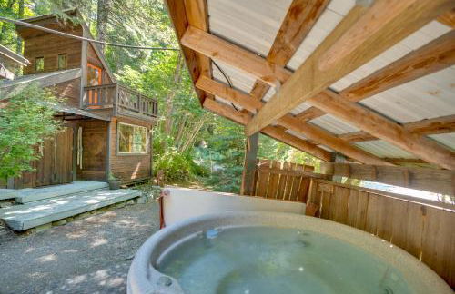 Leavenworth Cabin with Private Hot Tub! - Foto 25
