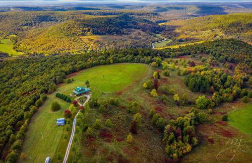 Lodge at OZK Ranch- Incredible mountaintop cabin with hot tub and views - Photo 4