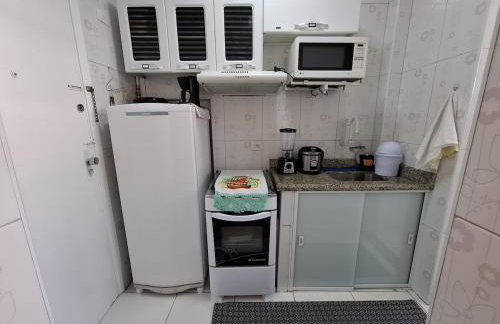 Studio Frente ao Mar Gonzaga - Foto 29