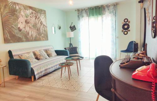 80s Loft ViNTAGE 15' Málaga Airport Free Guest Parking - Foto 50