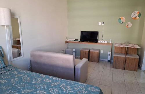 Studio Frente ao Mar Gonzaga - Foto 14