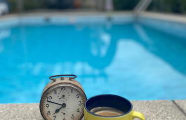 Pequena Casa rústica com piscina - Foto 36