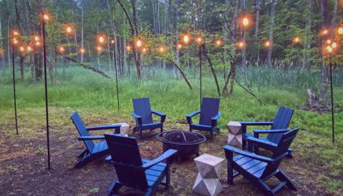 Designer Poconos Chalet I Ski, Skate, Lakes, Family-Friendly - Foto 5, Garden, Garden view