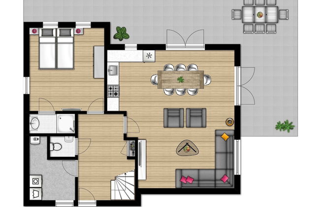 Thatched Villa With Wifi, sea at 1 km in Cosy Domburg - Photo 8