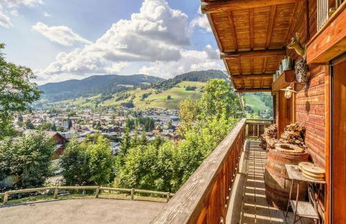 SOMPTUEUX CHALET BARON MEGEVE VUE.Jaccuzi.4 mn a pied au centre - Foto 14