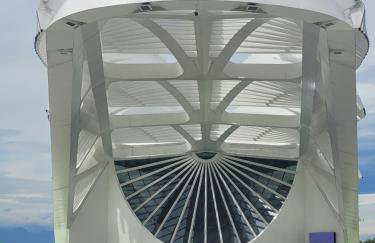 Studio moderno com vista para o Cristo Redentor - Porto Maravilha com piscina - Foto 25