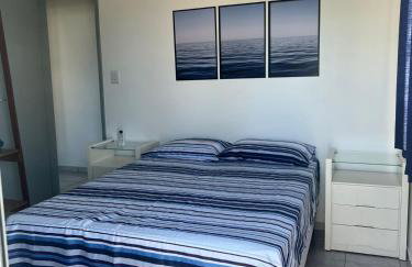 Novidade na Enseada Azul! Apto com churrasqueira, área gourmet e Ar condicionado a 150m da praia - Foto 6