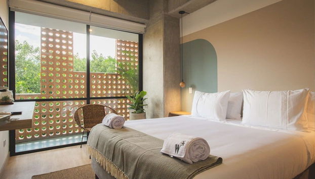 w Stunning 3BR With AC in Laureles - Foto 2, Habitación