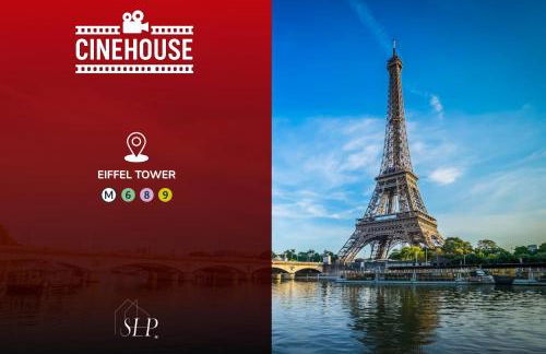 Cinéhouse, Proche Paris 5 min, 2 chambre - Foto 17