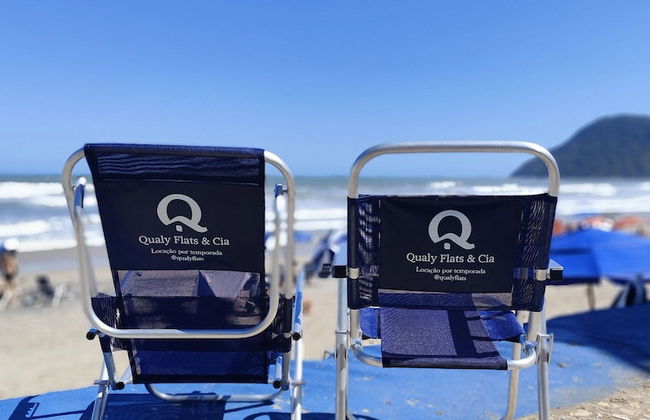 Pé na areia do Guarujá - Praia do Tombo (F) - Foto 62