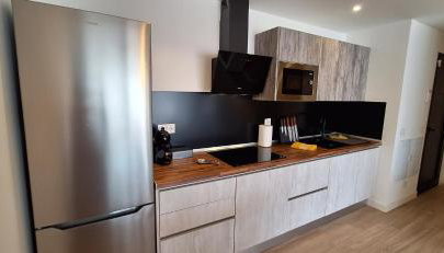 Casilla de Costa Luz Home con Terrazza Fronte Piscina - Foto 4, stove, minibar