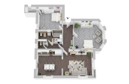 Erdgeschoss Wohnung in der City - Foto 15