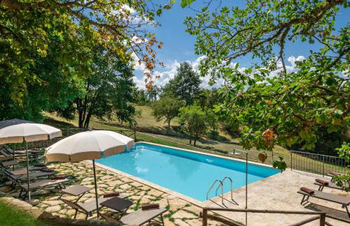 Villa Lucarella with pool, Air Con - San Casciano dei Bagni - Foto 9