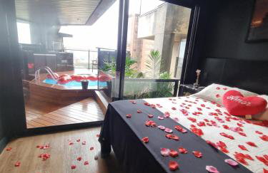 Morumbi, Apartamento Pub, SPA com hidromassagem, PISCINA Aquecida PRIVATIVA, LAREIRA, tudo que você precisa para descansar, trabalhar ou realizar aquela comemoração! Com total conforto e PRIVACIDADE! O Apt Nota 10 de SP! - Foto 6