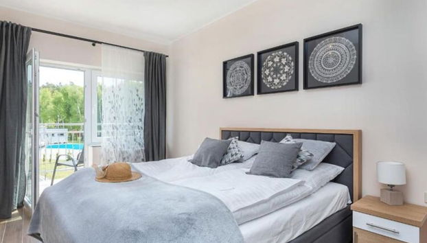 Apartment With Swimming Pool, Terrace, Pobierowo - Foto 3, Habitación