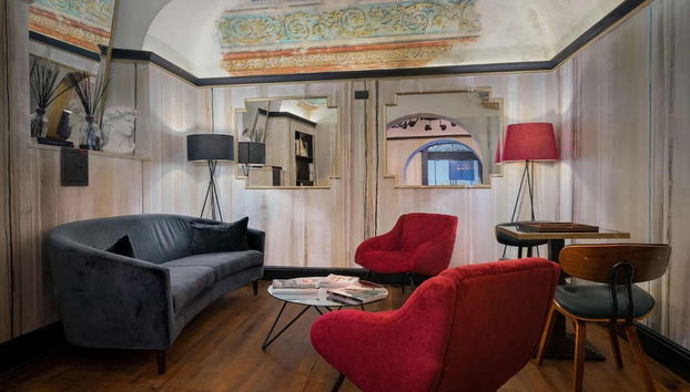 Sitzecke in der Lobby