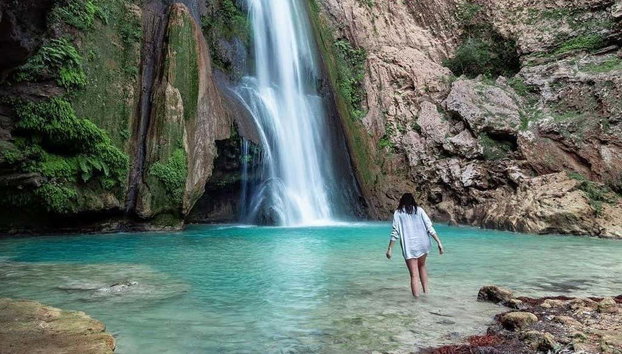 Excursión a Santiago Apoala - Foto 2, Contemplando una de las cascadas de Apoala
