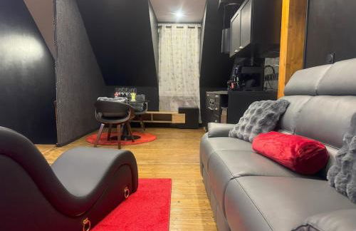 Sweety's Eden Jacuzzi - Jacuzzi privé Sauna Cinéma room Jardin - Terrasse centre-ville - Foto 9