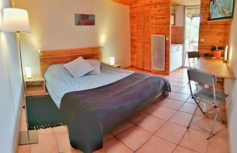 Studio 22 m2, terrasse vue lac, dans propriété face au Lac du Salagou - Foto 10