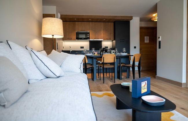 Charming Apt With View 2bd/6p -residence in Mega\"ve - Foto 9