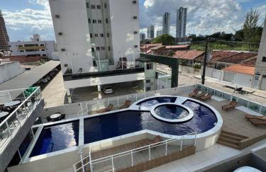 Flat de alto padrão ar condicionado piscina e academia - Foto 3